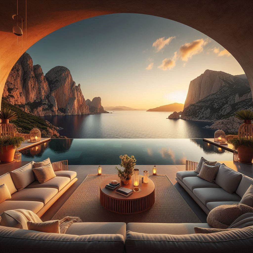 Cozy Seaside Chat